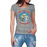 Breaking Bad Los Pollos Hermanos Restaurant Albuquerque Grau Frauen...