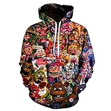 Five Nights at Freddy's Pullover Sweatshirt für Erwachsene Jungen...