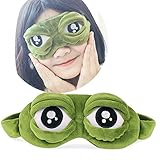 Alecony 3D Schlafmaske Damen und Herren,Frosch Augenmaske,Kreative...