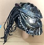 Motorradhelm Predator Integralhelm Mit LED-Leuchten Und DOT-ECE...