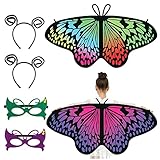 SUSSURRO 6 Stck Schmetterlingsflgel Kinder Schmetterlingsflgel Flgel...