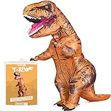 Aufblasbare Verkleidung XXL T-Rex | Dinosaurier Kostüm | Premium...