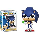 Sonic w/ Emerald: Sonic The Hedgehog x Funko POP! Games Vinyl Figure &...