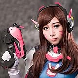 ydound Anime Coer Wig. Biamoxer Spiel. Ow D. va 55 cm lang braun DVA...