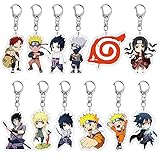 Schlüsselanhänger Set, Hilloly 12 Stück Acryl Schlüsselanhänger...