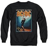 AC/DC - Herren Pullover Let There Be Rock. Gr. XXXL, Schwarz