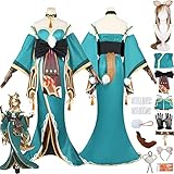 Tjmiaohao Genshin Impact Miss Hina/Gorou Cosplay Kostüm Outfit...