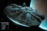 Close Up Star Wars Poster Millennium Falcon im Querformat (91,5 cm x...