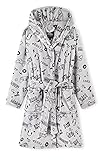 CityComfort Jungen Bademantel, Kinder Morgenmantel Flauschig für...