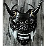 AUSUKY Japanische Dämonenteufel Hannya Oni Samurai Kabuki-Monster...