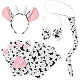 dressforfun 302052 - Kostüm Set Kuh für Erwachsene, Haarreif mit...