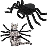 Halloween Spinnenkostüm für Hund Katze, Hundekostüm Halloween...