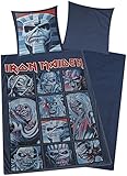 Iron Maiden Eddies Unisex Bettwäsche Multicolor 100% Baumwolle 135 x...