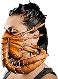 XULONG Halloween Scorpion Maske, Cosmask Facehugger Maske Alien...
