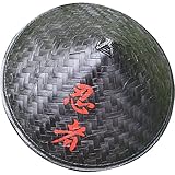 STOBOK Bambushut Japan Samurai Hut Bambushut Cosplay Ritter Schwarzer...