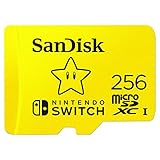 SanDisk microSDXC UHS-I Speicherkarte für Nintendo Switch 256 GB...