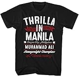 Muhammad Ali - Herren Thrilla T-Shirt, XXX-Large, Black