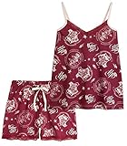 Harry Potter Schlafanzug Mädchen Kurz Pyjama Kinder Kurz Trendige...