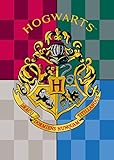 Harry Potter Hogwarts Logo Fleecedecke 100 x 140 cm