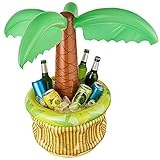 Balinco Aufblasbare Palme Bierkühler Bier Party Kühler Eiskübel...
