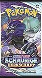Pokemon Schaurige Herrschaft - 1 Booster - Schwert und Schild 6 -...