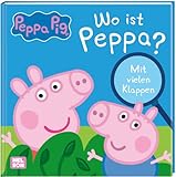 Peppa: Wo ist Peppa?: Bilderbuch mit vielen Klappen - zum Mitsuchen...