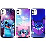 nurkorki [3 Pack Stitch Handyhülle für iPhone 11 Hülle 6,1',...