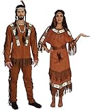 MAYLYNN Kostüm Indianerin Indianer Indianerkostüm Noya, Damen...