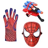 Kinder Spinnenmaske 2 Stück Superhelden Maske und Superhelden...