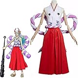 One-Piece Yamato Cosplay Kostüm, One-Piece Cos Clothes, Full Set...