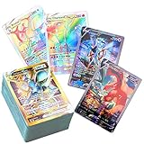 ZMY-SRZ 100 Karten Charizard Trading Cards VMAX V GX EX DX, Spielkarte...