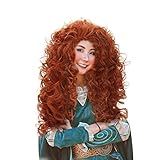 Perücke Rot für Merida Prinzessin Winifred Sanderson Cosplay...