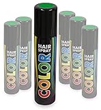 KarnevalsTeufel Hairspray Color buntes Haarspray Haarschmuck farbig...