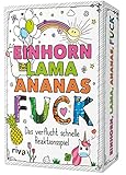 Einhorn, Lama, Ananas, FUCK: Das verflucht schnelle Reaktionsspiel....