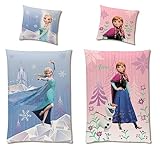 Disney Die Eiskönigin Winter Bettwäsche Set 135x200 80x80 cm ·...