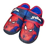 Spiderman Hausschuhe Kinder Junge von 2 bis 8 Jahre, Warme Pantoffeln...