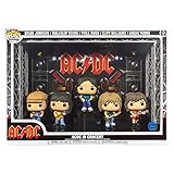 Funko AC/DC Pack 5 Figuren POP! Moments DLX Vinyl AC/DC im Konzert 9...
