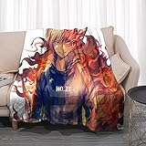 My Hero Academia Collage Anime Bnha Hawks Manga Flanell...