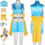 SZYDM Anime One Piece Wano Country Nami Cosplay-Outfit, ärmellose...