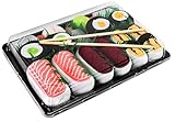 Rainbow Socks - Damen Herren - Sushi Socken Lachs Tamago Thunfisch 2x...