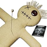Mojo Doll Raw Set - Voodoo Puppe mit Voodoo Nadel und Ritual-Anleitung
