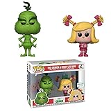 Pop Funko The Grinch & Cindy-Lou Who 2 Pack Dr. Seuss The Grinch (No...