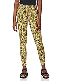 Urban Classics Damen Animal Print Leggings, Farbe Leo, Größe: M