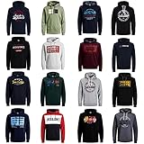 JACK & JONES Kapuzenpullover 3er Pack Hoodie Sweat Herren Baumwollmix...