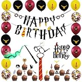 LumeeStar Geburtstag Zauberer Deko Party-Set | Magische Dekoration |...