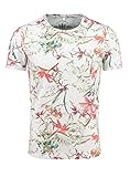 KEY LARGO Herren Jungles Round T-Shirt, White (1000), XXL