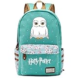 NYLY Stilvolle Harry Potter Schule Rucksack Wasser abstoßende Floral...