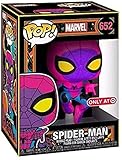 Funko POP! Marvel: Blacklight Spider-Man Vinylfigur Exklusive Black...