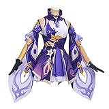 OVERWELL Genshin Impact Cosplay, Keqing Genshin Impact Cosplay Kostüm...