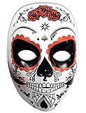 Rubie 's' - Mascara Totenkopf Katrina mit Rose Día de los Muertos...